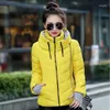 Damengrabenmäntel 2023 Winter Down Cotton Jacket Ladies Mantel lässig Mode einfache weibliche Verdickung warmer Puffer Parkas V23