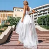 Nowoczesna wysoka sukienka ślubna 2024 Jedno ramię w plecy organza kobiety recepcja panny młodej sukienki na imprezę Nowy projektant vestidos de novias