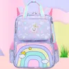 Sacs Sac à dos pour filles pour filles sacs Fashion Unicorn Rainbow School Sac à dos 1 grade Princesse Cartoon Kids Bookbag Mochilas