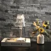 Night Lights Italian Kartell Battery USB Touch Sensor Bed Lamp Decor Restaurant Table Lamps Acrylic Diamond Desk Light Fixtures255j