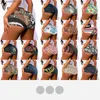 Shorts féminins Tribale Tribale Tribale Polynésienne Tatoume Haii Imprimé Femmes Mid Waist Sport Shorts Slim Fit High Stretchy Crontal Vintagel231222