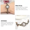 Montre-bracelettes Bracelet de la chaîne de bracelet Bohemian Decor Business Zinc Alloy Diamond Retro femme