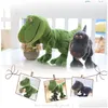 Animaux en peluche en peluche Jurassic Jurassic Toy Hy Wy Cartoon Craft Action Doll Baby Stuff Lot Dinosaur Christmas Drop Livrot Toys G DHQBG