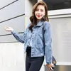 Frauenjacken 2023 Frühlings- und Herbst -Denimjacke LOSSE FIT KURZE SHOWS DISH HILDILISILE Casual Style Top Modes Mantel