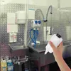 Dispensateur de savon liquide récipient de bouteille de bouteille de remplacement têtes de caoutchouc pièces de shampooing en verre de shampooing en verre