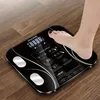 Body Fett BMI Scale Wireless LCD Digitales Gewicht MI Skalen Floor Display Index Badezimmer Humanes elektronisches Smart wiegt 231221