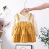 Meisjesjurken herfst geboren babymeisjes voor prinses eerste verjaardagsfeestje 0-2 jaar outfits kleding