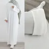 Roupas étnicas Costela a outono knit abaya inverno mulheres muçulmanas casuais manto de hijab islam dubai Turquia modesta roupa Ramadan eid kaftan hijabi