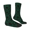 Herrensocken lustige verrückte Socke für Männer alte Damast Hip Hop Vintage Cthulhu Mythos nahtloses Muster gedrucktes Jungen Crew Neuheit Geschenk