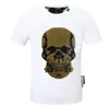 T-shirts masculins Men Street Fashion PP T-shirts Mens Punk For Design Drill Ullover Brand 027