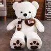 Orsacchiotto 4 colori di alta qualità con animali da peluche per la sciarpa orso peluche bambolo cuscinetto per bambini amanti del compleanno 231221