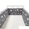 Bed Rails 200X30Cm Baby Crib Fence Cotton Protection Railing Thicken Bumper Around Protector Room Decor 220826 Drop Delivery Kids Ma Dhnzw