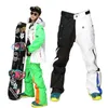 I pantaloni da sci maschi invernali addensano pantaloni da snowboard caldi con cintura sport da esterno uomini impermeabili 231221