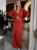 ワークドレスは、女性用スリムVネックファッション長袖カーディガンとセットレディースの衣装のための泡立てた編みの固体2ピースセットマキシスカート
