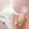 Humidifiers Portable Adorable Pet Air Humidifier USB Rechargable Handheld Smart Water Mist Maker Mini Steamed Face Aromatherapy Humidifier