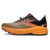 Brooks Glycerin 20 Cascadia 16 кроссовки для мужчин Женские дизайнерские кроссовки тройной черно-серой серой темно-синий пешеход