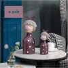 3D Mooi meisje Standbeeld Home Decoratie Figurine Miniatuur Moderne Noordse beeldhouwtafel Decor Living Room Decoratieve bureau Opslag 231221