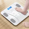 Bluetooth Smart Body Scale Salles de salle de bain BMI Poids LED Digital Electronic Pekeing Composition Analyzer 231221