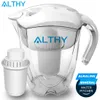 Althy 3.5Lミネラルアルカリ水ピッチャーフィルター-400L長寿命フィルター-Alkalizer Purifier Filstration System PH -ORP 231221