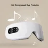 Masseur à l'œil intelligent mis à jour compresse Bluetooth Music chauffage de fatigue Relief pliable USB Charging Eye Care 231221