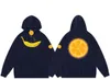 ST0NE Designer Hoodies Badge Pullover Хлопковые топы рыбацкие альпинизм дизайнер черные пальто