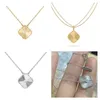 Four Leaf Clover Necklace Designer Jewelry Set Frivole Pendant Necklaces Bracelet Stud Earring Gold Silver Mother of Pearl Flower 268i