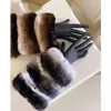 Women Winter Fur Coat Rex Rabbit Moda A quente 231221