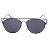 Sunglasses Fashion Simple Metal Frame Men Women Round Design Retro High Quality Goggles Gradient Color