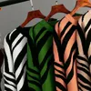 Kobiety swetry gigogou leopinger desinger damski sweter zimowy jesień żeńska kobieca odzież wierzchnia miękka pullover pullover top pull femme strój