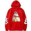 Kawaii Anya Casus X Aile Hoodies Çocuk Noel Giyim Erkek Kız Kız Karikatür Baskı Pullover Uzun Kollu Sweatshirt Spor Giyim