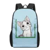 Tassen Cartoon Chi's Sweet Home Cute Cat 2021 School Tassen Fashion Print Backpacks For Teenage Boys Girls Schoolbag Boektas 16 Kids Bac