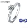 Bijox Story Romantic Multi Ruting Forme Ring Кольцо для женщины 925 Silversakura Love 100 Plum Blosm Cut Party 231221