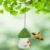 Autres fournitures d'oiseaux Feeder Hummingbird For Outdoors suspendu le patio du jardin d'eau