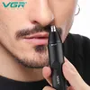 Trimeuse de cheveux de nez professionnel VGR TRIMBRE RECHARGÉable Nez et poil d'oreille Trimers Portable Mini Nose Clipper Trimm for Men V-613 231221