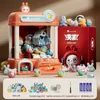 Children's Mini Claw Machine Household Electric Coin Clip Doll Machine Play Games Machine speelgoed