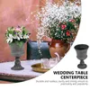 Vases Desktop Flowerpot Pots For Indoor Plants Events Trumpet Vase Iron Home Decoration