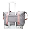 Folding Travel Bag For Women Waterproof Duffle Tote Large MultiFunctional Bags Girls Female Big Capacity Sports Storage 231221