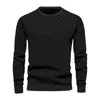 Pulls pour hommes en damier masculin