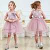 Girl's Dresses Flower Newborn Baby Dress New Summer Cute Baby Girls Clothes Tulle Lace Infant XMAS Party Clothing 1 Year Birthday DressL231222