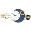 Wandklokken Fancy Noordse klok moderne slaapkamer goud grote woonkamer ontwerper digitale orologio da parete moderno home decor