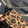 Kjolar werueruyu kvinnors leopard tryckt kjol hög midja sexig blyerts bodycon höft mini passar alla säsonger avslappnad orm
