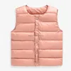 Waistcoat Baby Vest herfst winterjas jas kinderen bovenkleding jassen voor meisjes baby katoenen mouwloze kinderen warm 210818 drop dhrdv