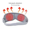 Eye Massager Smart Electric Vibration Eye Care Instrument Compress Bluetooth Eye Massage Glasses Fatigue Pouch Wrinkle 231221