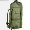 Outdoor Bags 80L Men Large Camping Bag Hiking Backpack Luggage Army Outdoor Climbing Trekking Travel Tactical Shoulder Bags Military SportsL231222