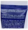 Crème topique de frottement bleu profond avec huiles essentielles 120 ml