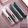 Hair Curlers Straighteners Mini Professional 2 In 1 Portable Hair Straightener Wireless curling iron Hair Curler Hair straighteners Hair ironL231222