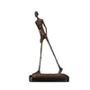 Rzemiosło Giacometti Brązowa rzeźba Streszczenie Dekoracja domu Akcesoria Statua Rzeźba Dekoracyjna rzeźba