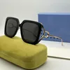 Zonnebrillen voor mannen en vrouwenontwerpers 1324S Anti-ultraviolette plaat Volledige frame Retro-brillen WHIT Box 1324