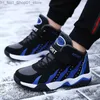 Athletic Outdoor Warm Winter Kids Shoes Sport Boys Casual Shoes High Top Tennis Children's Sneakers Plush Leather Running Sneakers For Girls New Q231222