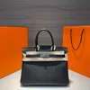 70% Factory Outlet Off Handgenaaide wax draad originele lederen koeienhuid handtas voor vrouwen BK tas high-end goederen te koop